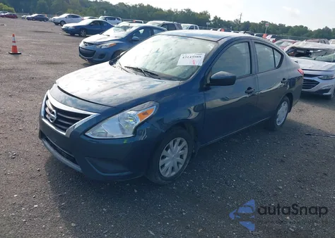 2016 Nissan Versa 1.6 S+ z USA, uszkodzony, nr VIN 3N1CN7AP2GL827095
